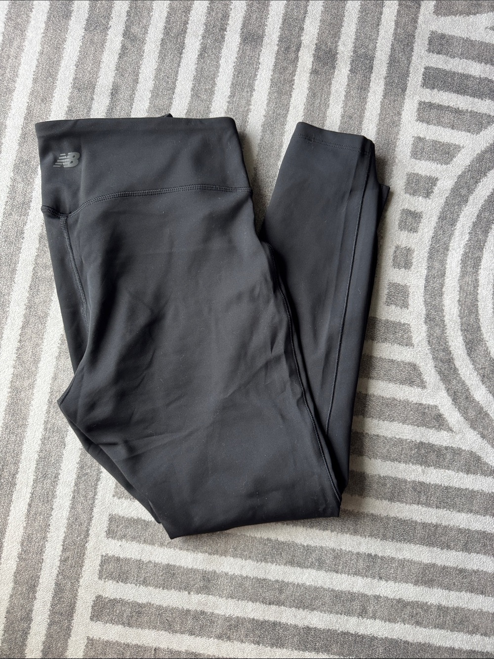 New Balance Black High-Waist Performance Leggings